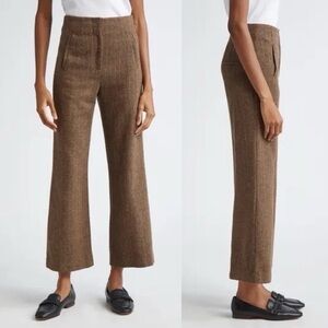 Veronica Beard Tan Wide Leg Pants